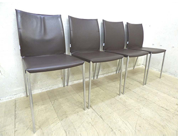 ザノッタ（ZANOTTA）LIAチェア 4脚セット買取｜L-line（エルライン）