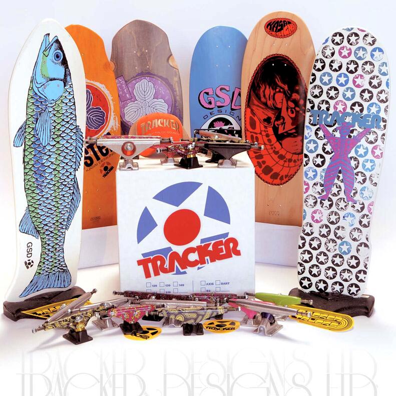 Tracker Dart Trucks 219mm Raw - CalStreets BoarderLabs