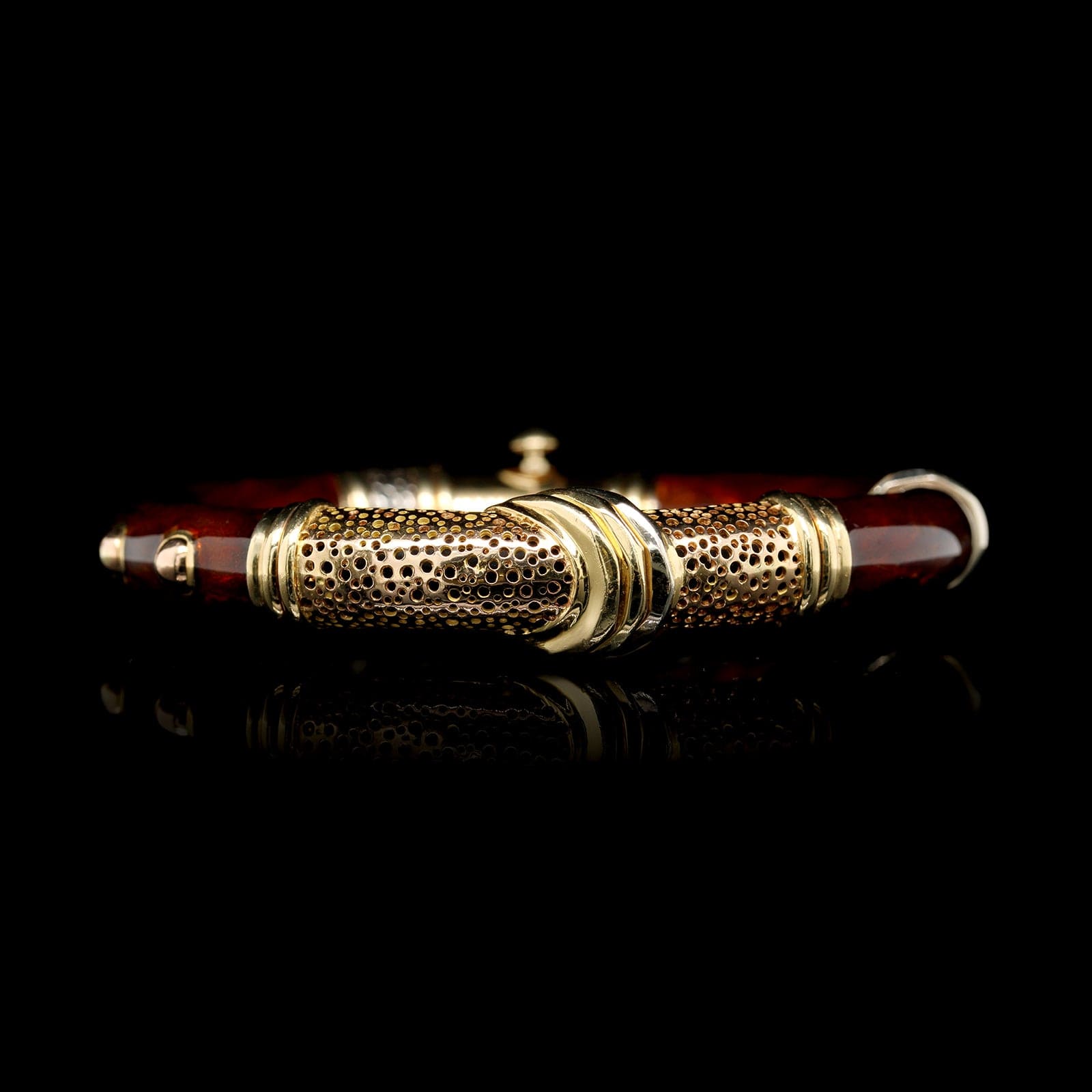 La Nouvelle Bague Sterling Silver and 18K Tricolor Gold Estate