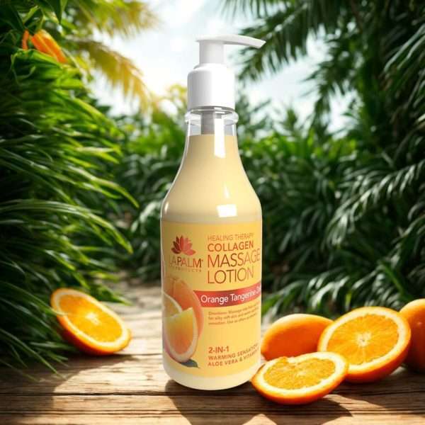 Healing Therapy Massage Lotion Orange Tangerine – La Palm Products