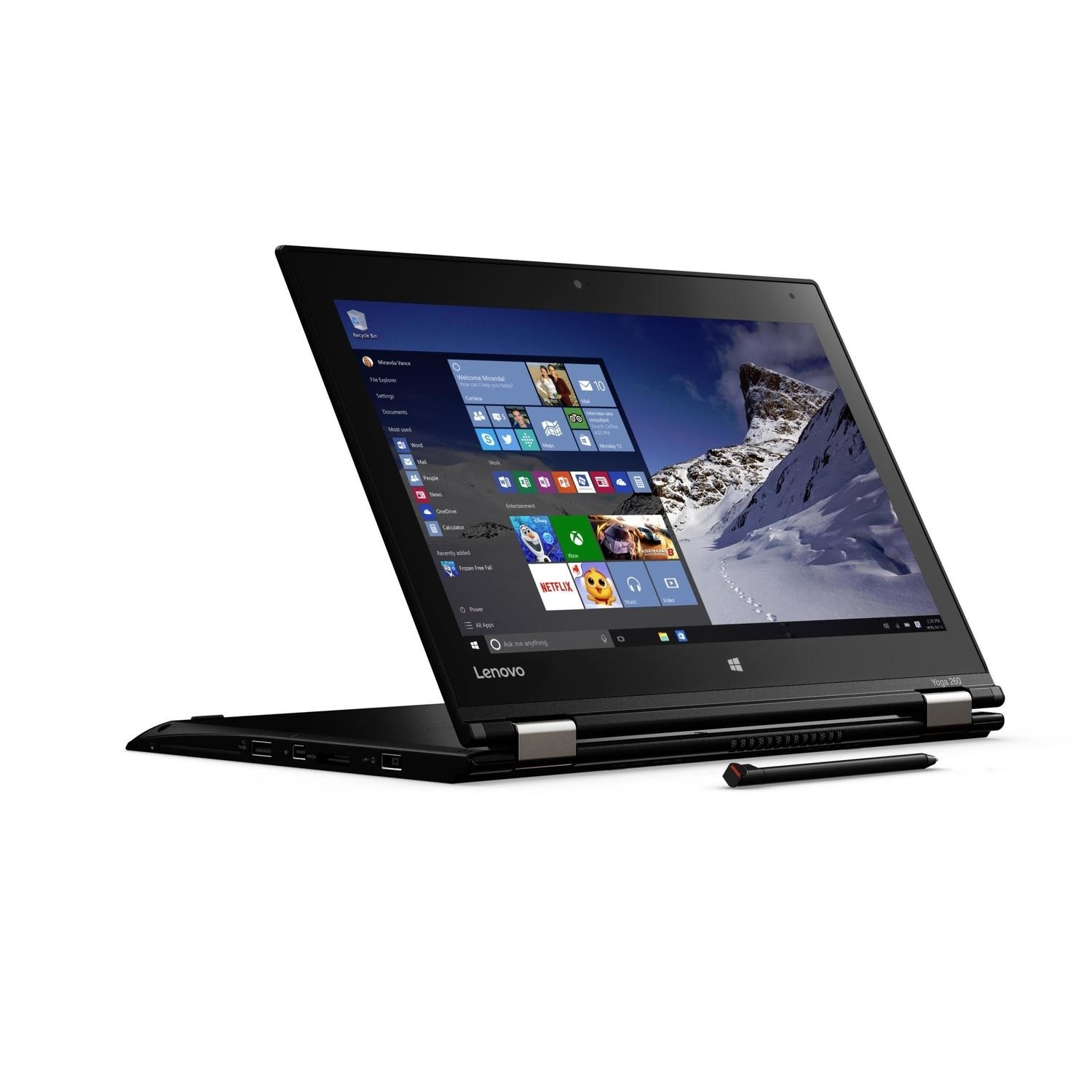 Lenovo ThinkPad Yoga 260 Core i5-6200U 8GB 256GB SSD 12.5 Inch