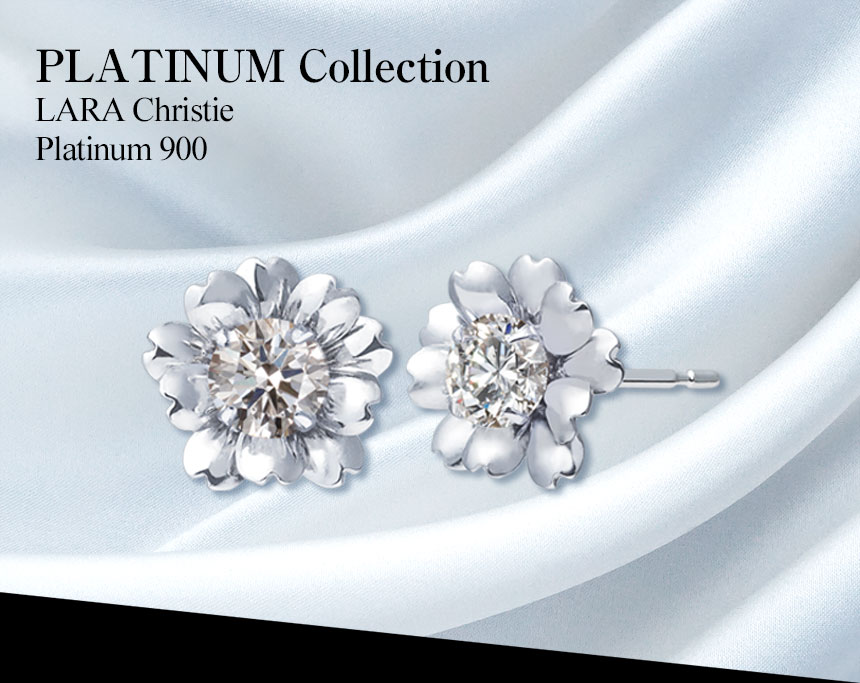 ピアス 両耳 ダイヤモンド 計 0.2ct フラワー pt900 プラチナ le56-0011-pt