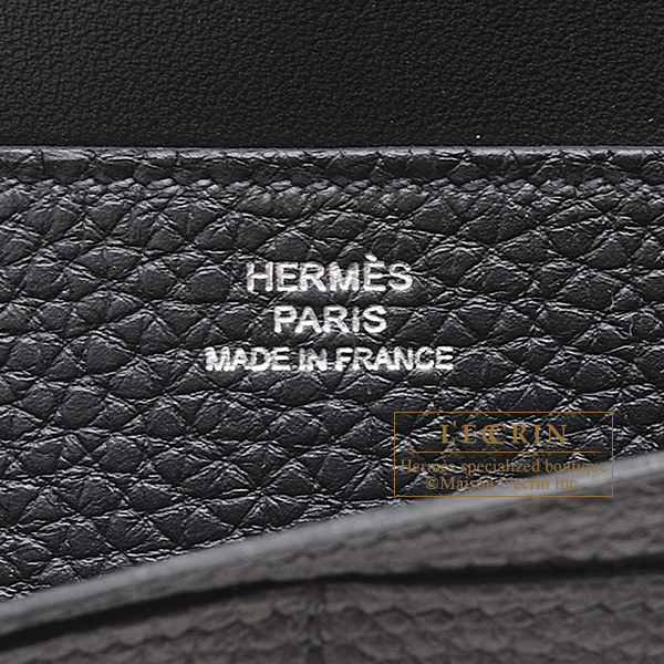 エルメス ドゴンロング ブラック トゴ シルバー金具 | エルメス