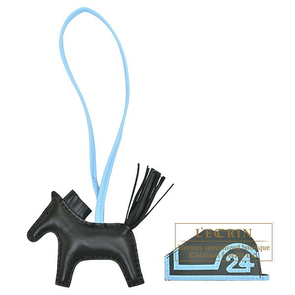 エルメス ロデオチャーム ロベオ24 PM ブラック/セレスト/ヴェール