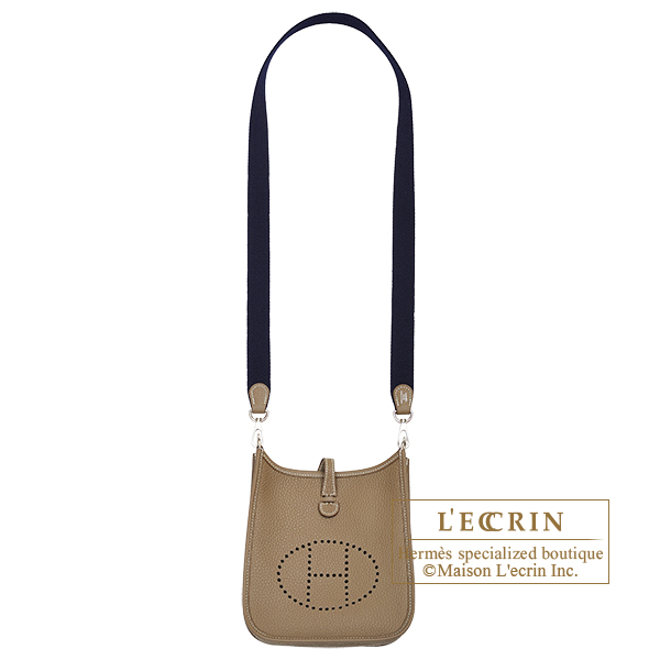 エルメス エヴリンアマゾンTPM エトゥープ/ ブルーインディゴ トリヨン