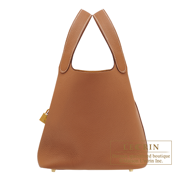 エルメス ピコタンロック22/MM ゴールド トリヨンモーリス ゴールド