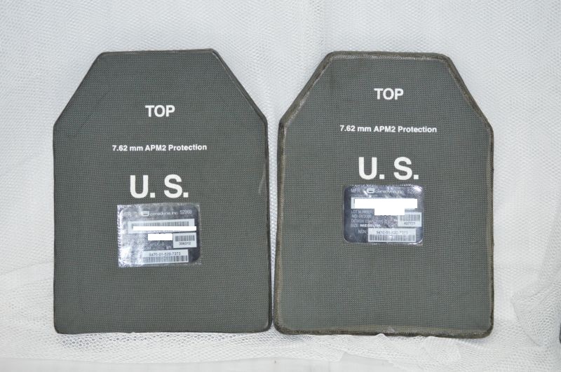 米軍実物,STRIKE FACE E-SAPI 7.62mm アーマープレート MEDIUM