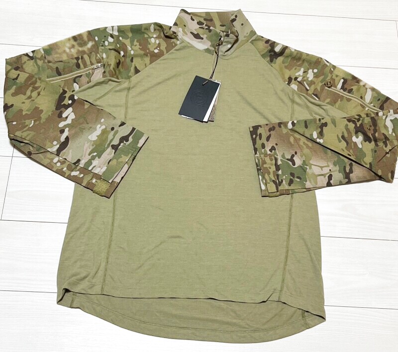 米軍実物 マルチカム CRYE PRECISION G4 コンバットシャツ L-R CRYE