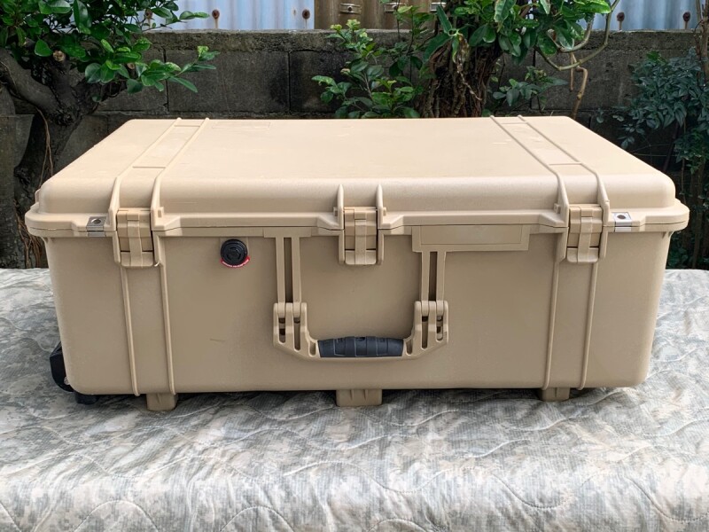 米軍実物 PELICAN 1650 CASE ペリカンケース ハードケース タン