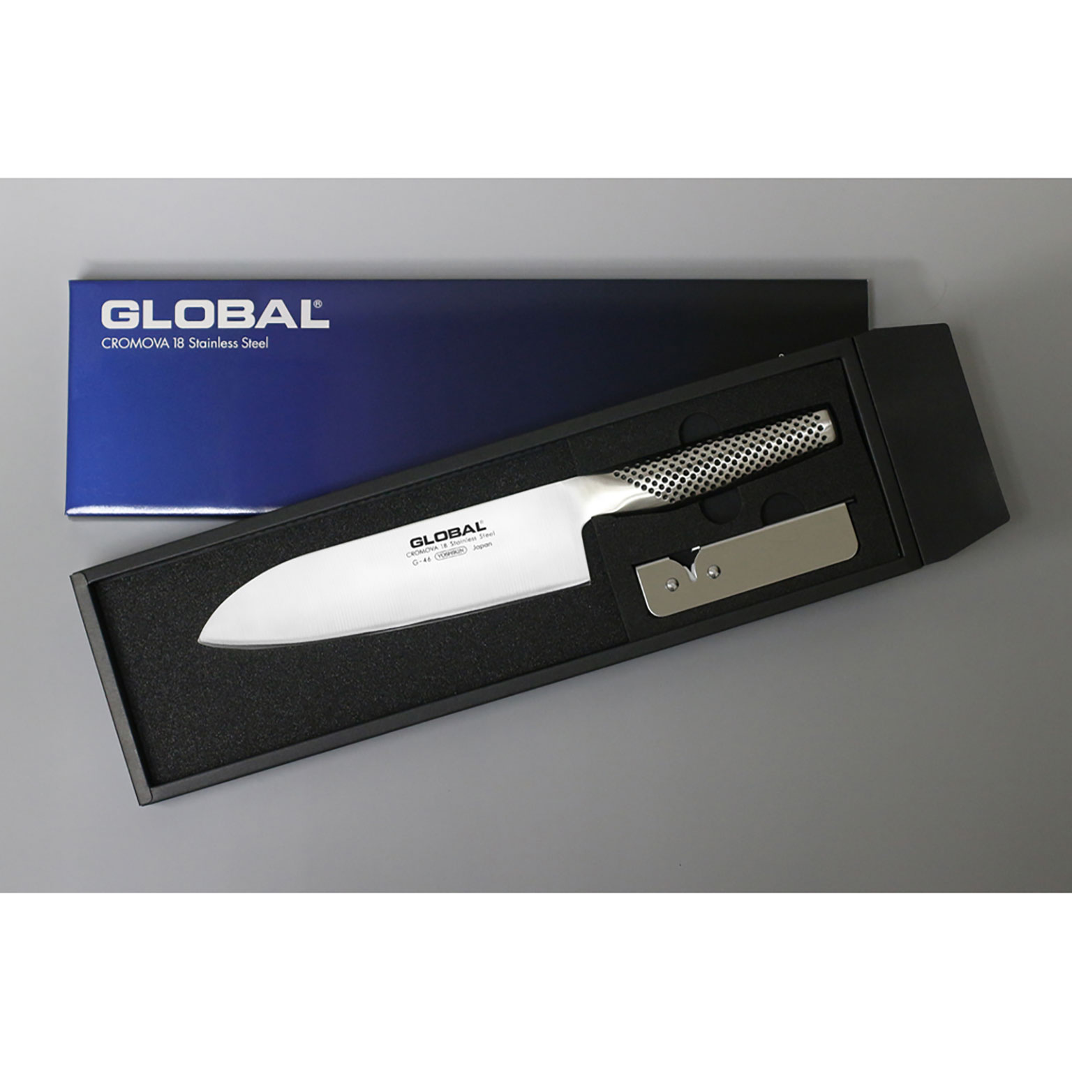 GLOBAL（グローバル）三徳包丁 18cm 2点セット | LIVING MOTIF｜家具