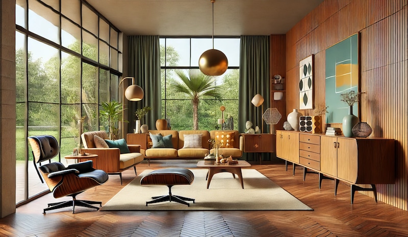 ミッドセンチュリーとは？ 特徴とインテリア事例、おすすめ家具も
