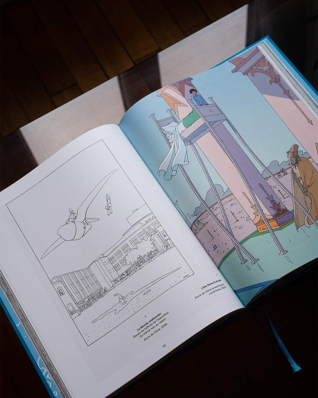 Moebius - Arzak artbook - Moebius little Panthéon