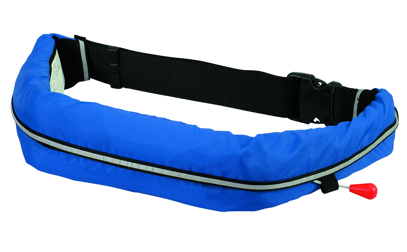 ウェスト（腰巻）タイプ ライフジャケット：WR-1型・WR-3型（膨張式