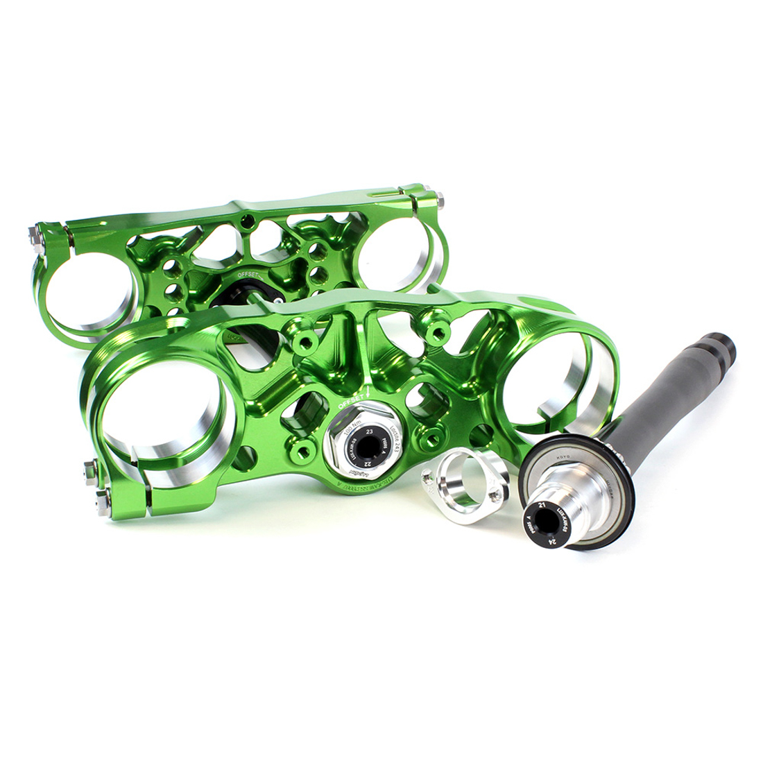 Optimized Triple Clamps - Kawasaki Gen3 Pro | Product | Luxon MX