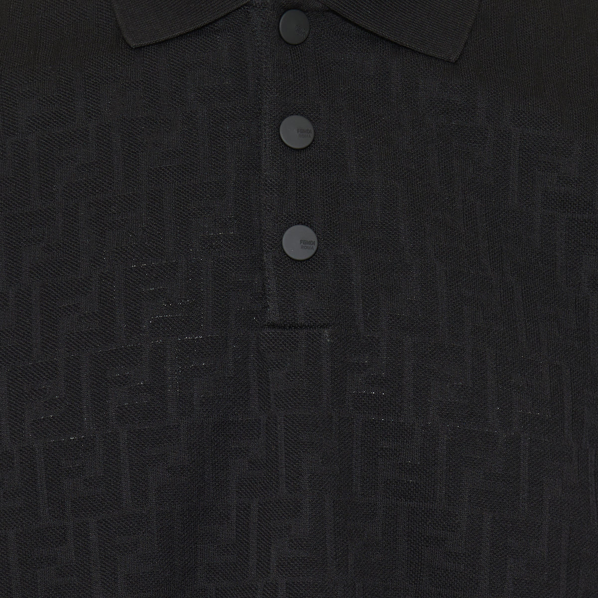 FENDI T-shirt with FF Karligraphy embroidery – Luisa World