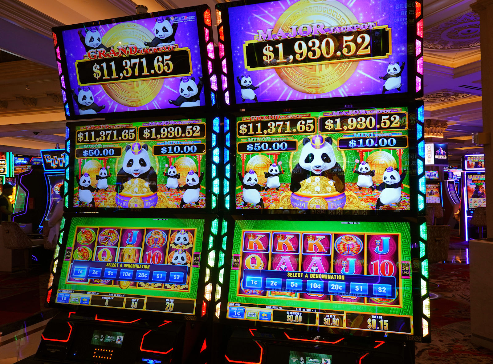 ラスベガスのスロットマシンからわかる日本と中国の存在感の違い