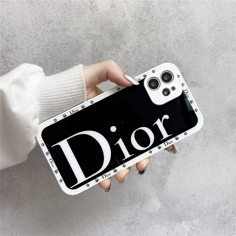 dior スマホケース iphone15/15pro ガラスケース iphone14pro max/13