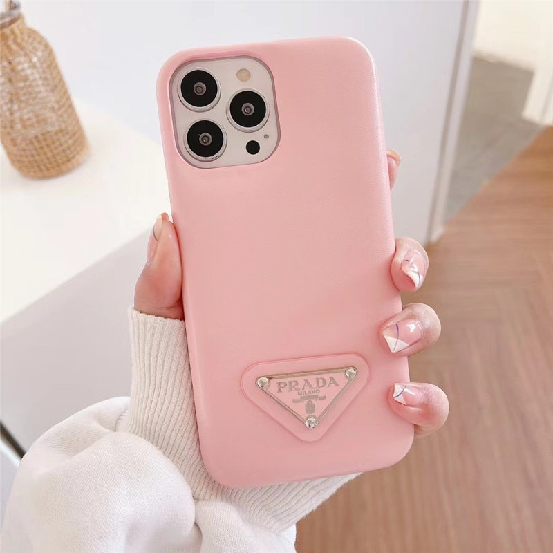 prada iphone16/16pro maxケース 革 ブランド iphone15/14/13pro