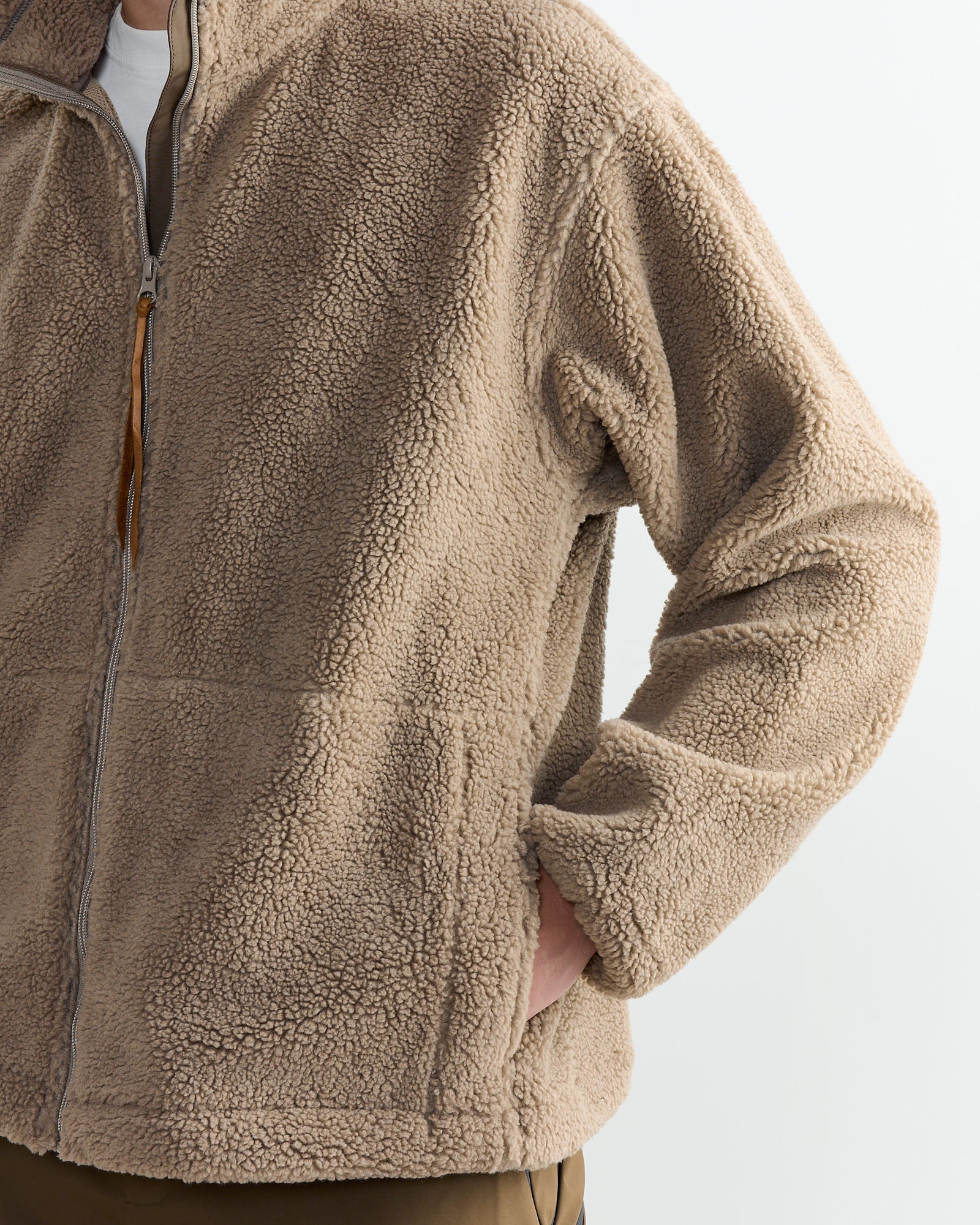 good heller BOA FLEECE JACKET Mサイズ Boa Fleece Jacket in Graige