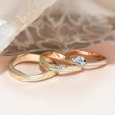 セットリング | 結婚指輪・オーダーメイド専門店 杢目金屋 名古屋栄店