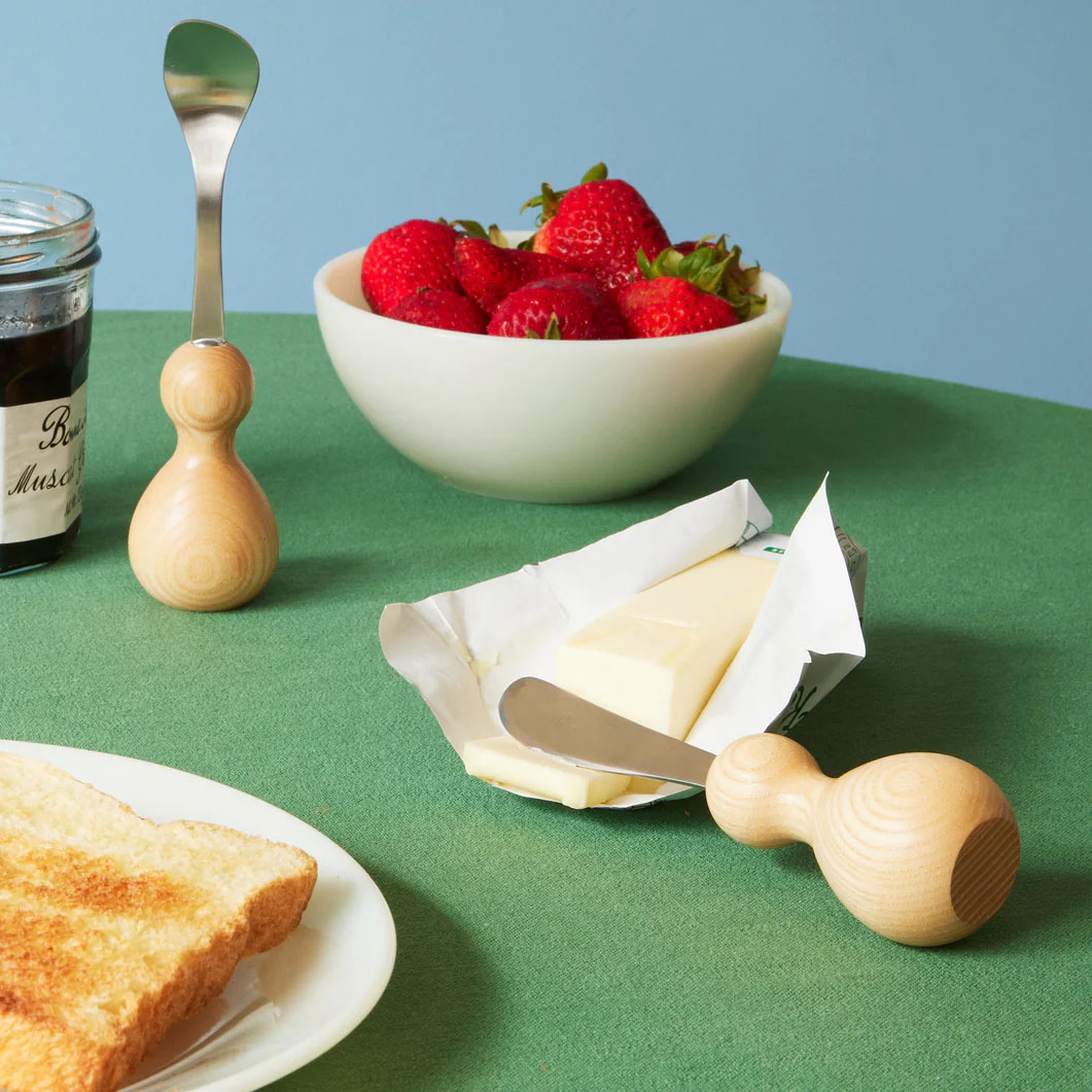 ウッドモーニング バターナイフ(バターナイフ)：キッチン & ダイニング