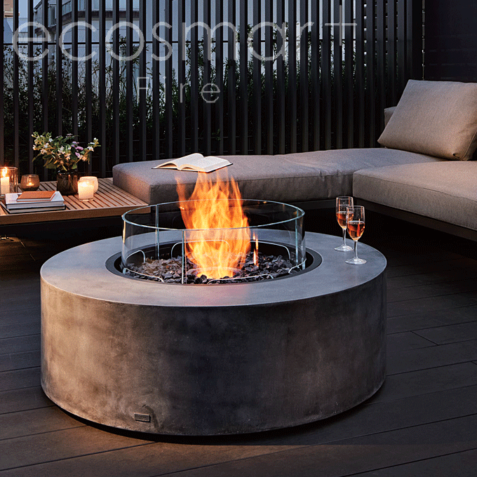 CalroMilanoバイオエタノール暖炉 Fusion Leather | バイオエタノール