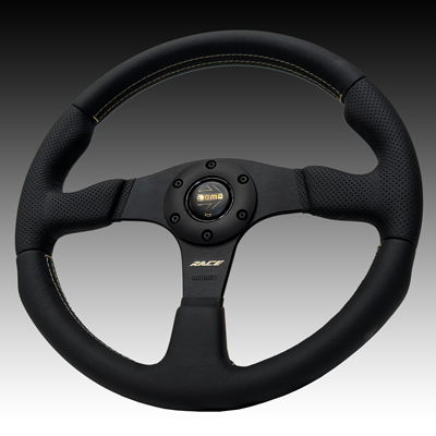 RACE NOTO BLACK/GOLD 350mm（AL-02)