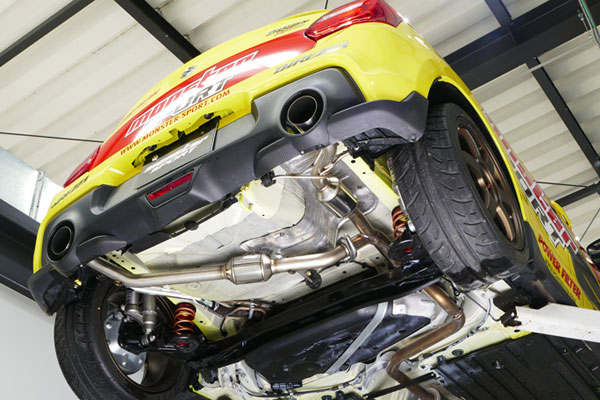 Sp-X デュアルストリートマフラー スイフトスポーツ[ZC33S] モンスター