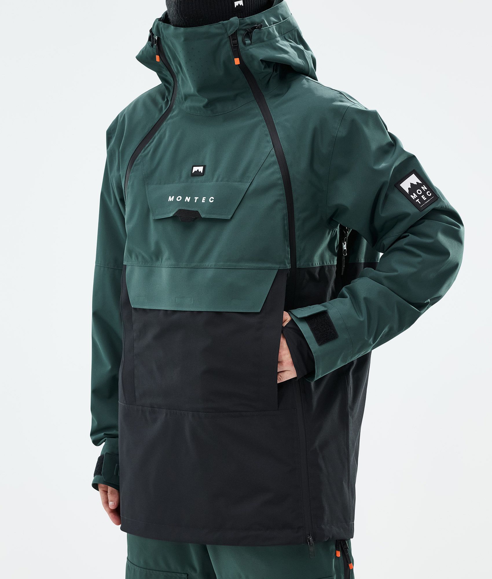 Montec Doom スノーボードジャケット メンズ Dark Atlantic/Black
