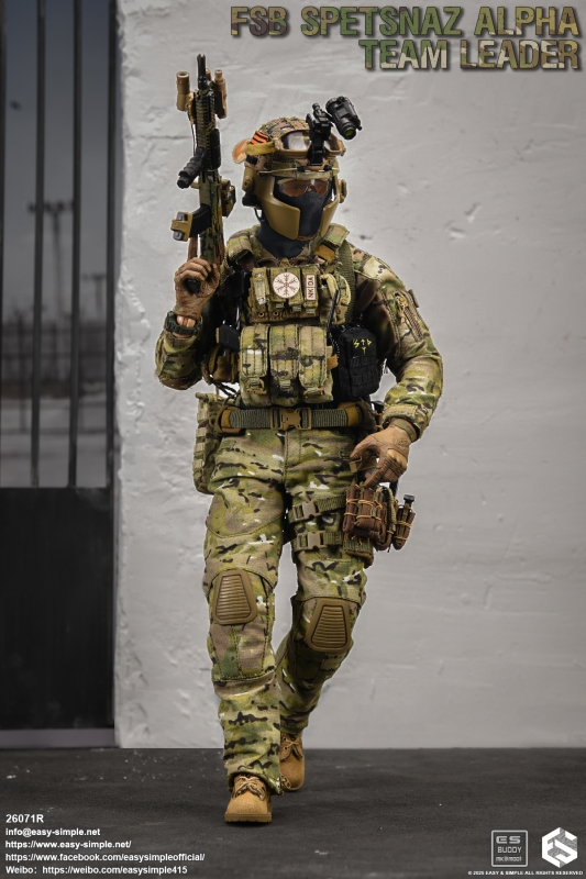 FSB Spetsnaz Alpha - Team Leader Easy & Simple - Machinegun