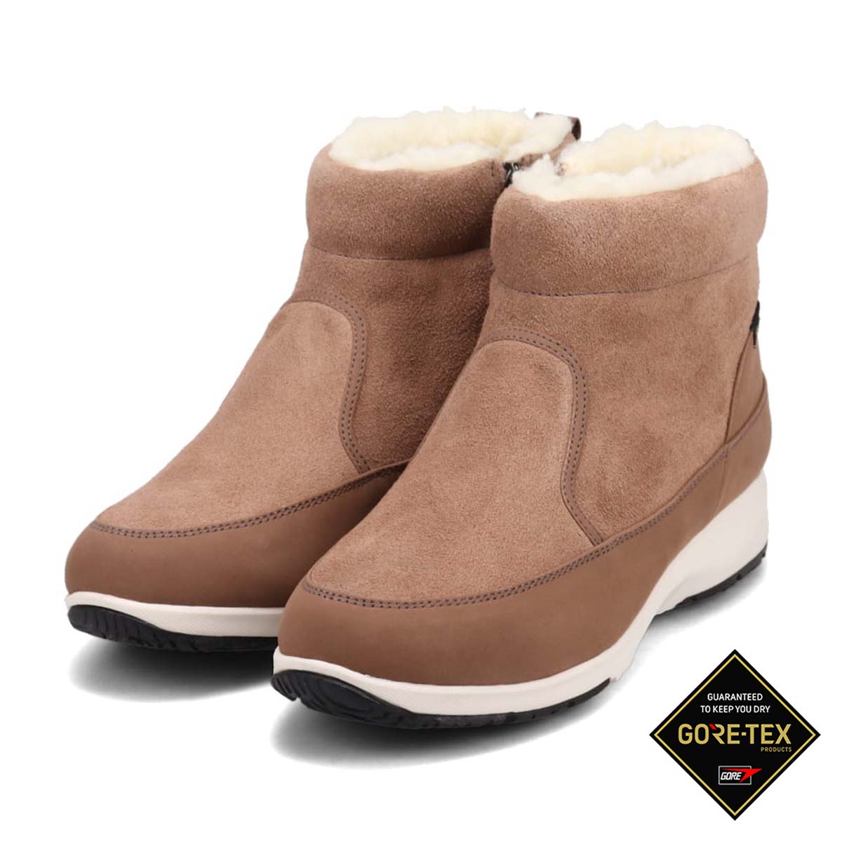 GORE-TEX】マドラスウォーク madras Walk ムートン調カジュアルブーツ