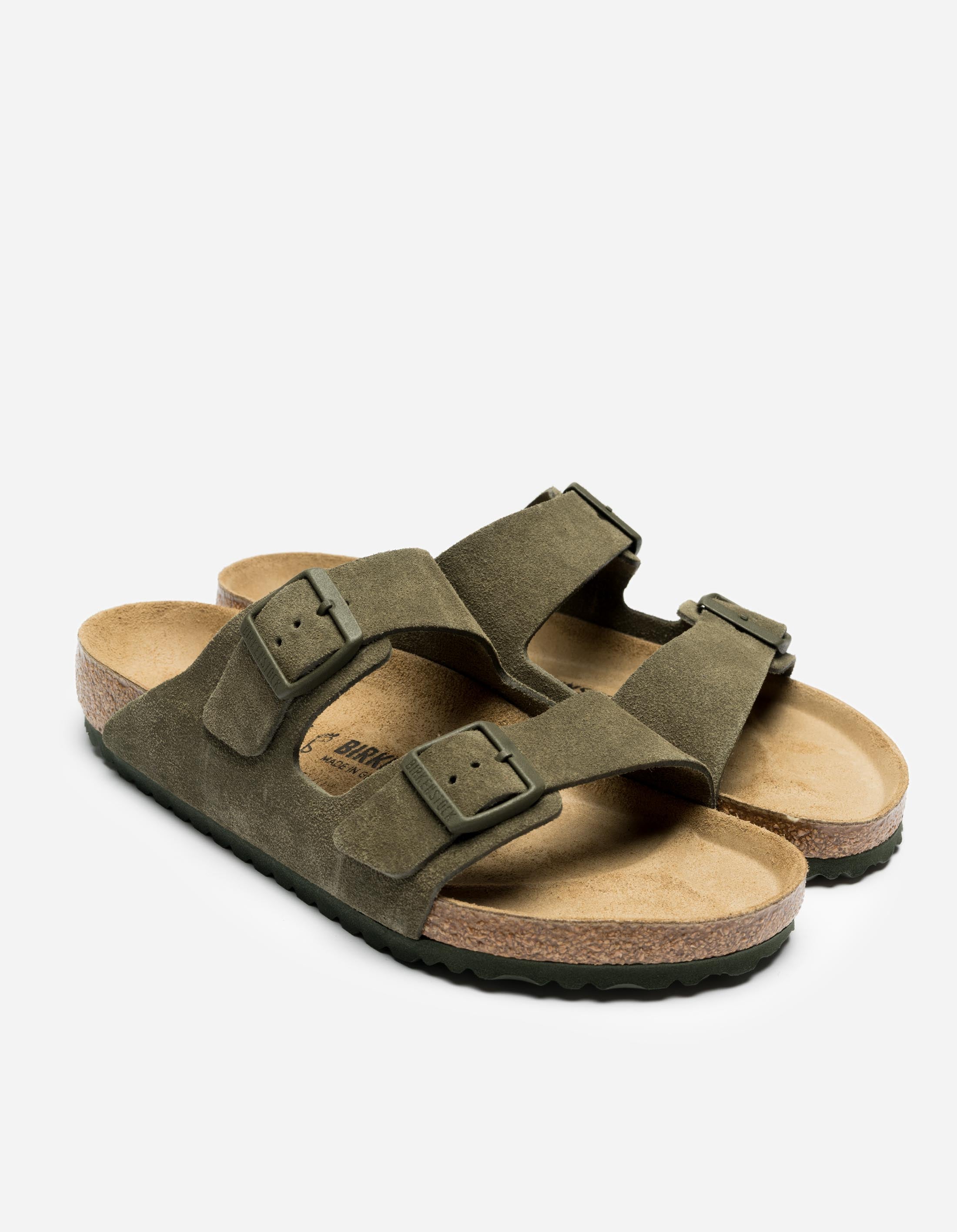 Birkenstock Arizona Suede Leather Thyme – Maharishi