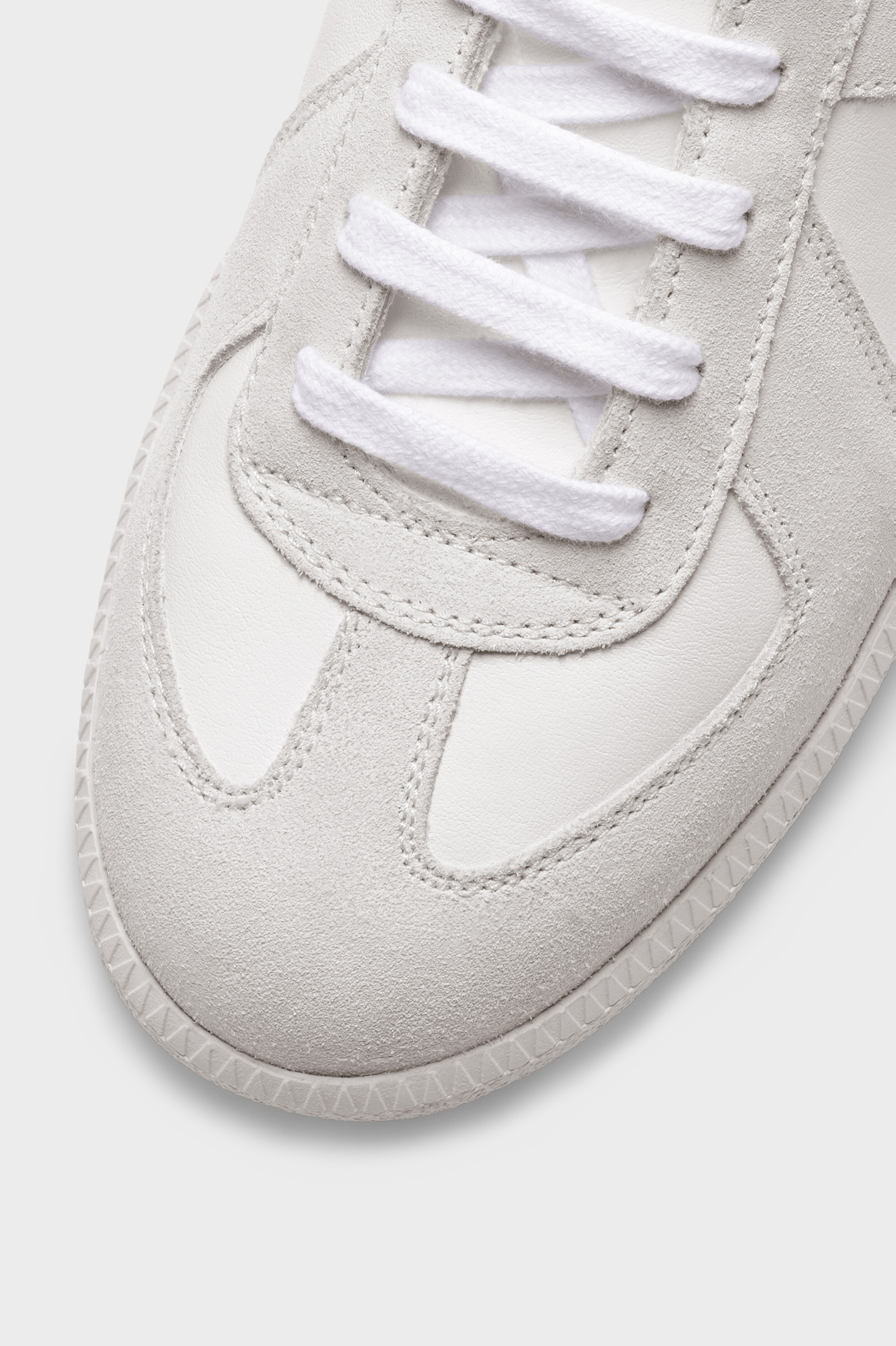 White Calf Leather Replica Sneaker | Maison Margiela