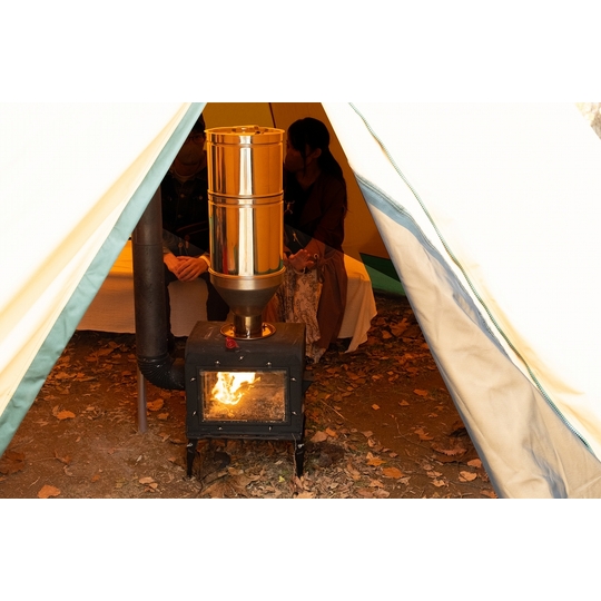 アウトドアペレットストーブ 商品詳細│薪ストーブの新保製作所