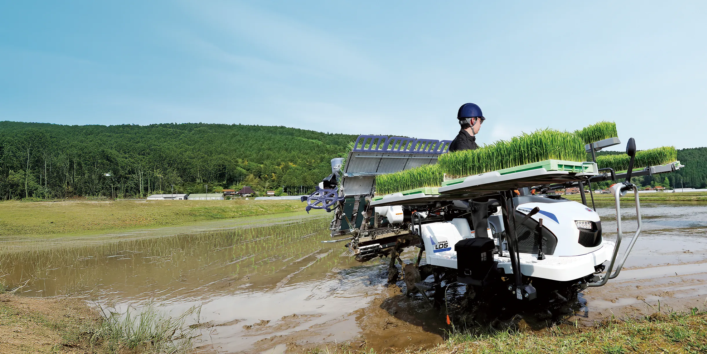 Rice transplanter LD4 / LD5｜田植機｜製品情報｜三菱マヒンドラ農機