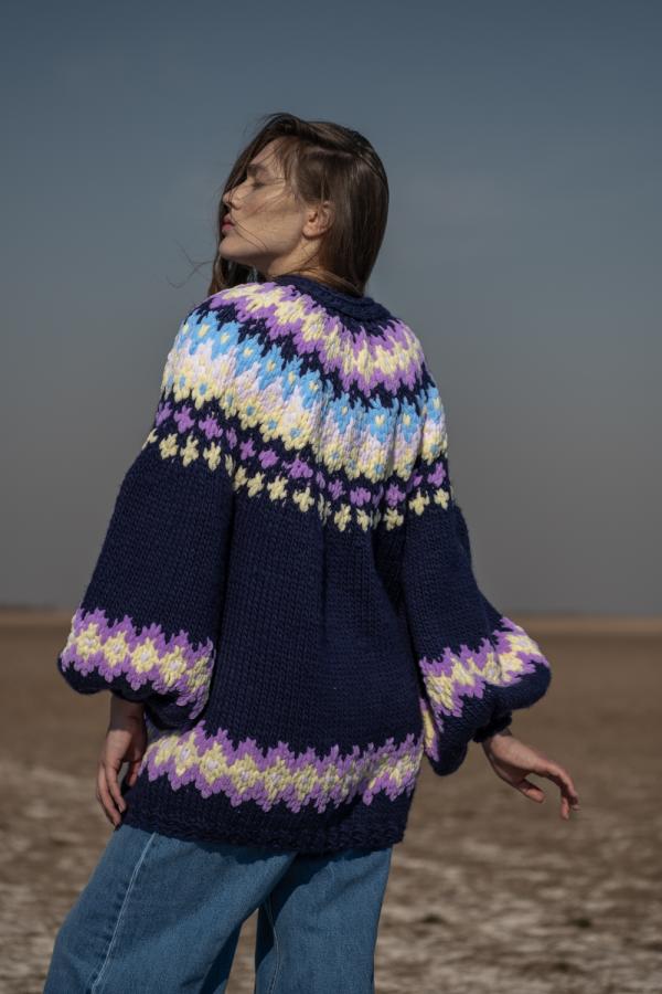 JACQUARD CARDIGAN | Maridruna