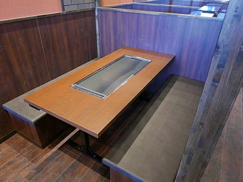 株式会社丸友製作所 | お好み焼きテーブル（ガス＆電気）