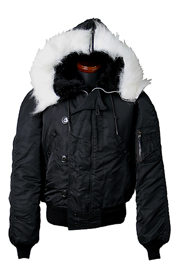 USAF N-2B フライト・ジャケット/ブラックモデル/ALPHA社・80～90年代