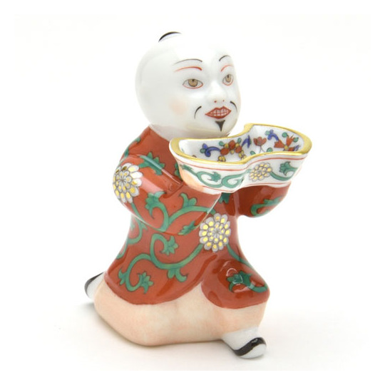 ヘレンド(Herend) 人形 置物 お給仕マンダリン(S) 西安の赤(05653/G