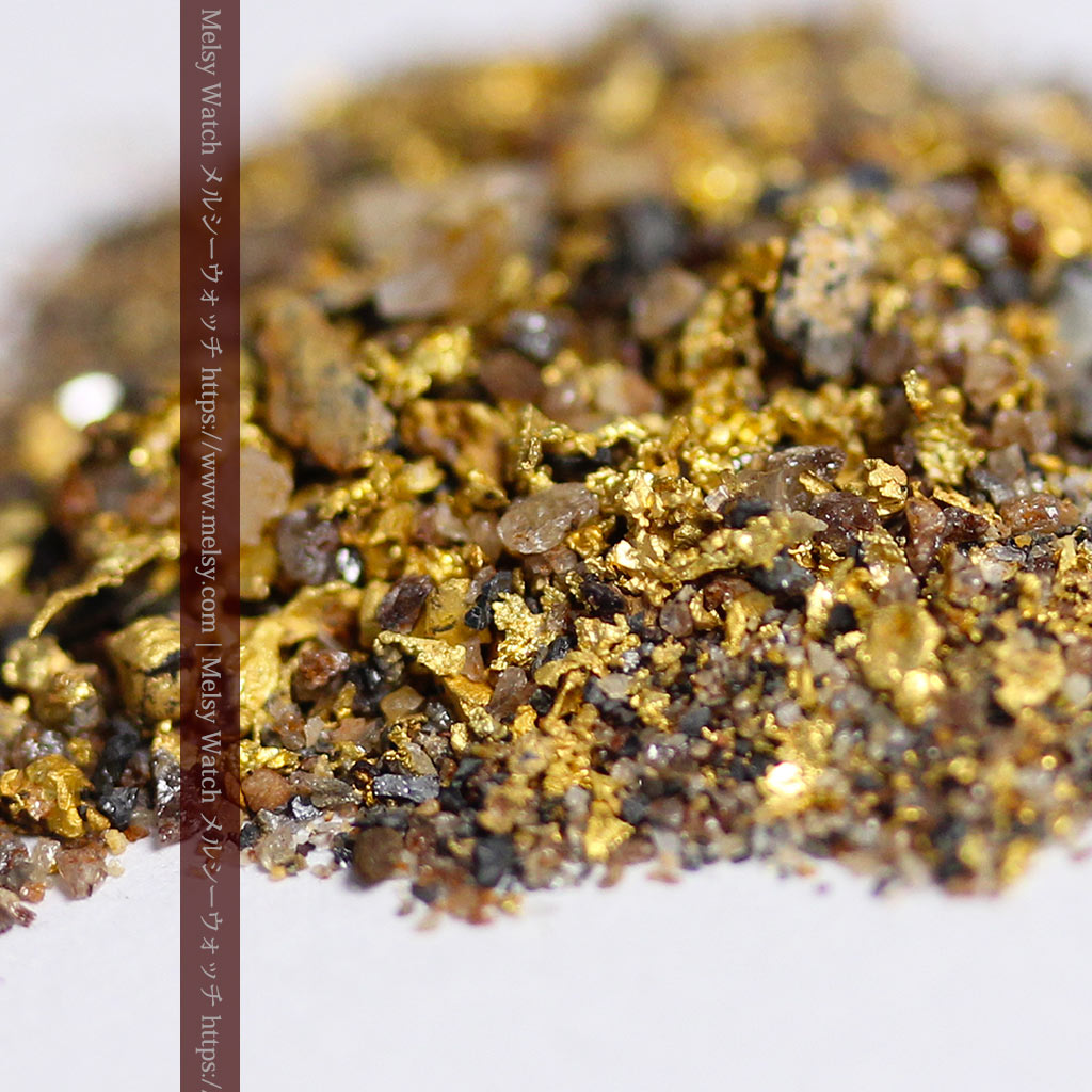 4.53gの採掘家の集めた小さな粗選別の砂金・自然金 - 自然金と金塊販売