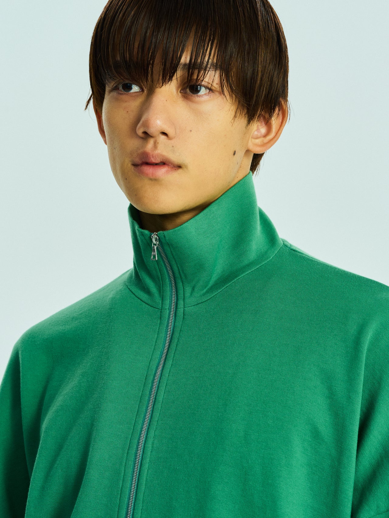 AURALEE フライフロント ライムグリーンスウェット サイズ4 AURALEE