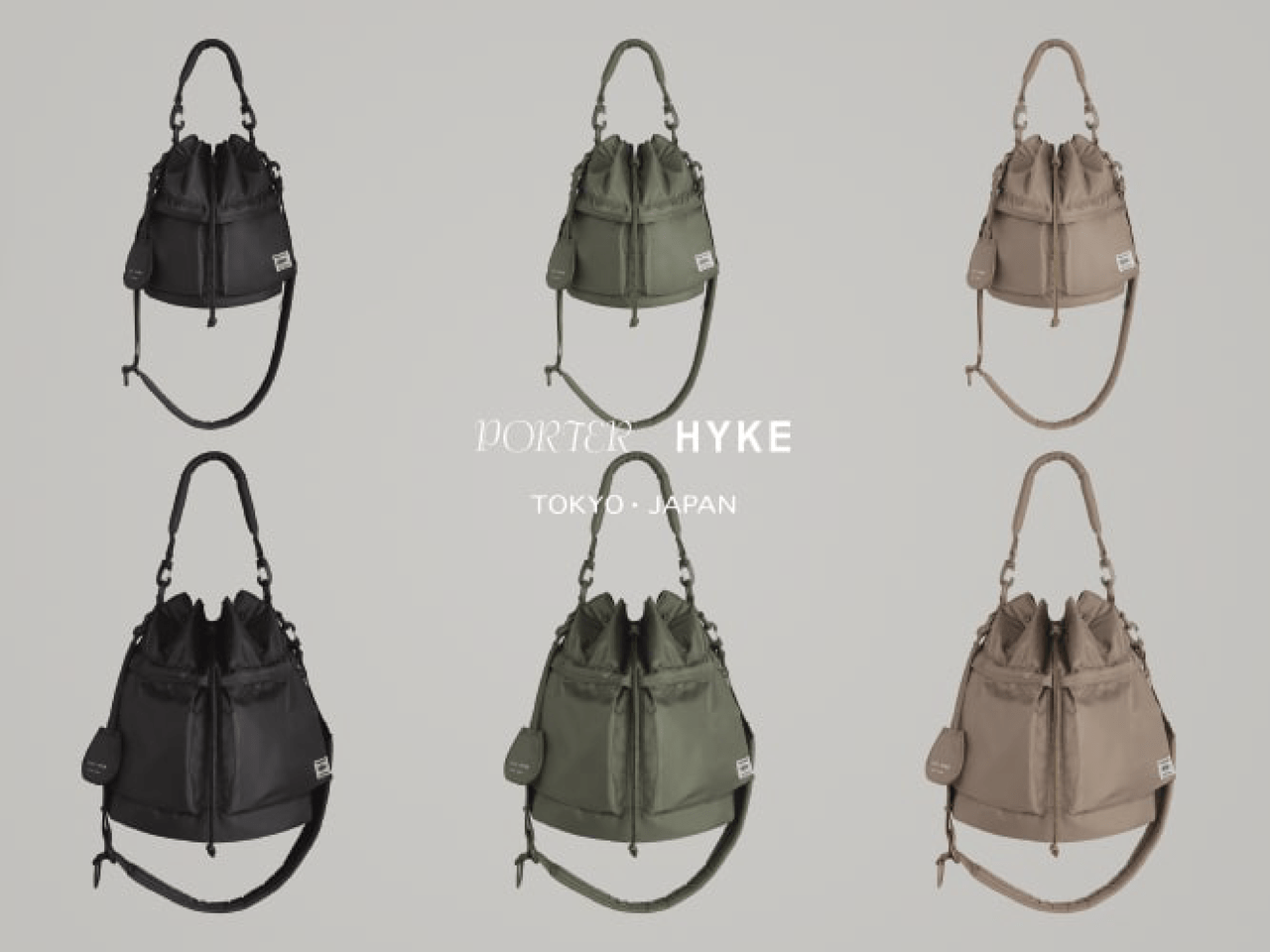 完売必至】ポーター×ハイクの「2way巾着型ショルダー」が情報解禁。10
