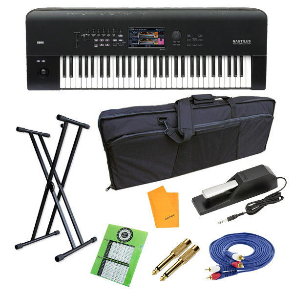 最低限持ち運びセット】 KORG(コルグ) ／ NAUTILUS-61 ／ 61鍵盤