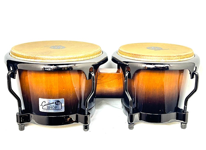 LP201AX2-BKFD / 7-1/4+8-5/8 チェリーウッドボンゴ: ドラム