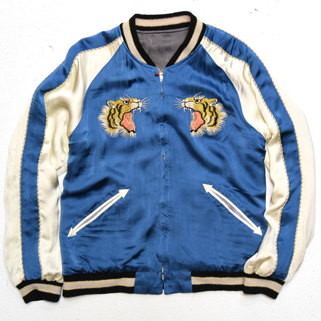 テーラー東洋スカジャン・港商SPECIAL EDITION「JAPAN MAP×般若」NO