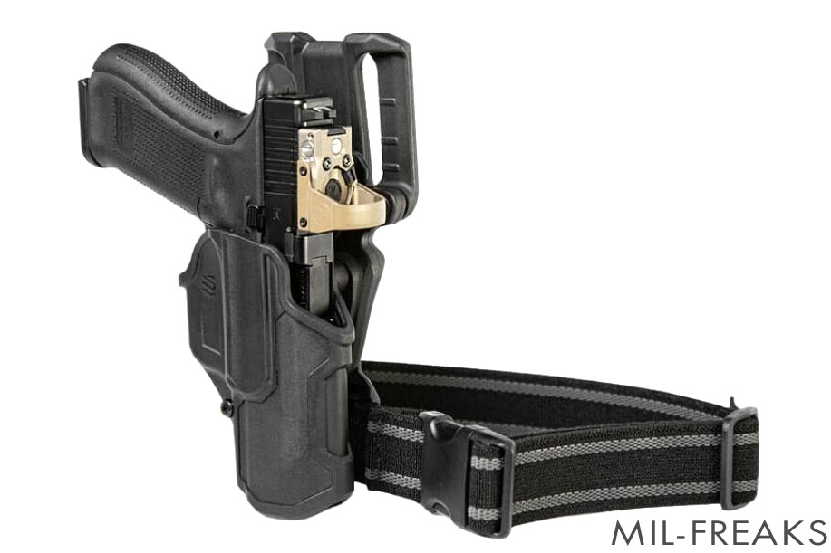 BlackHawk! T-SERIES L2C COMPACT OVERT Level 2 DUTYホルスター +