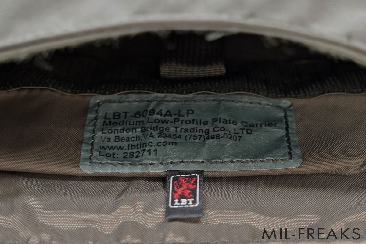 LBT LBT-6094A-LP Low-Profile プレートキャリア レンジャーグリーン