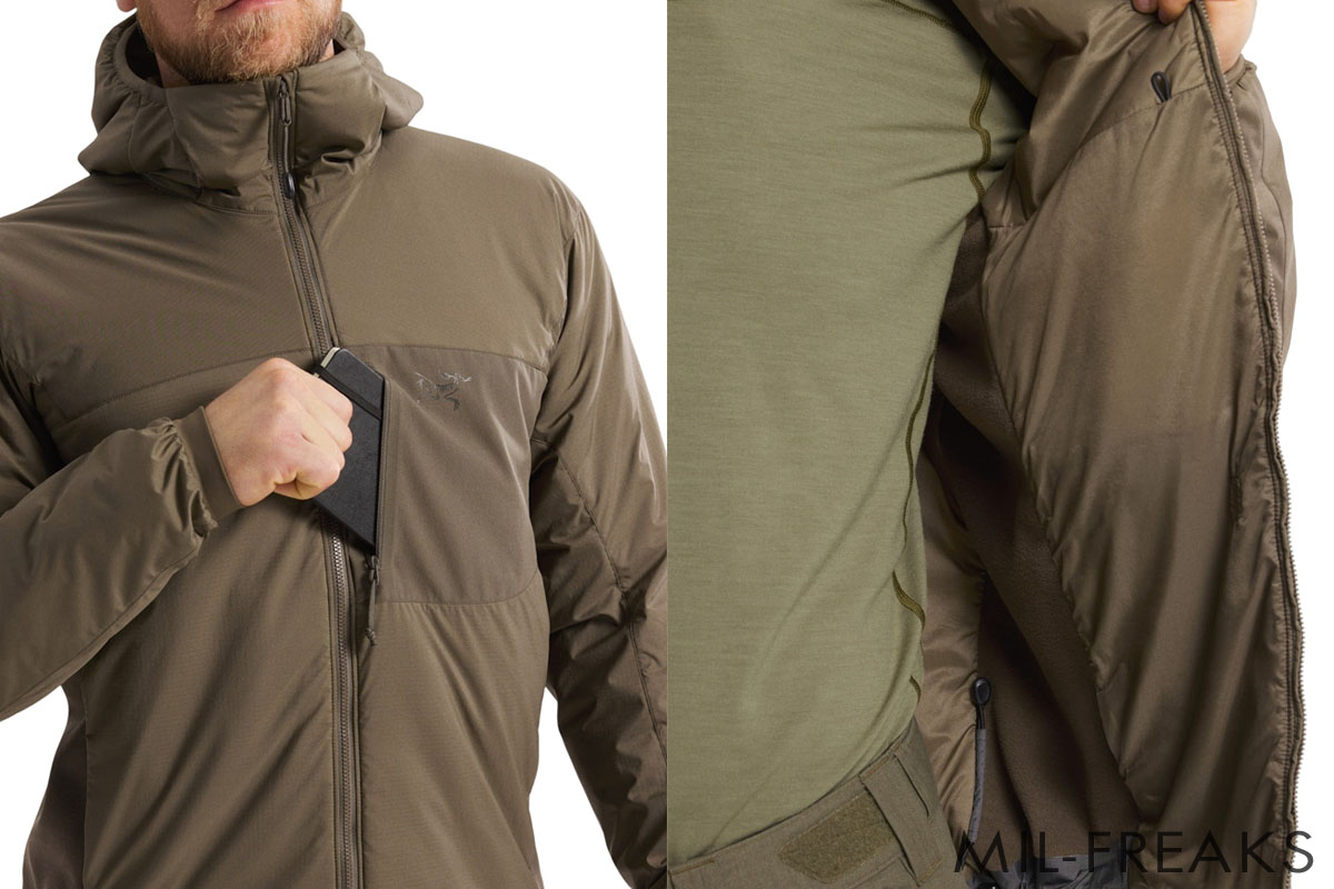 Arc'teryx LEAF Atom LT Hoody ジャケット Gen 2.1 Men's Crocodile