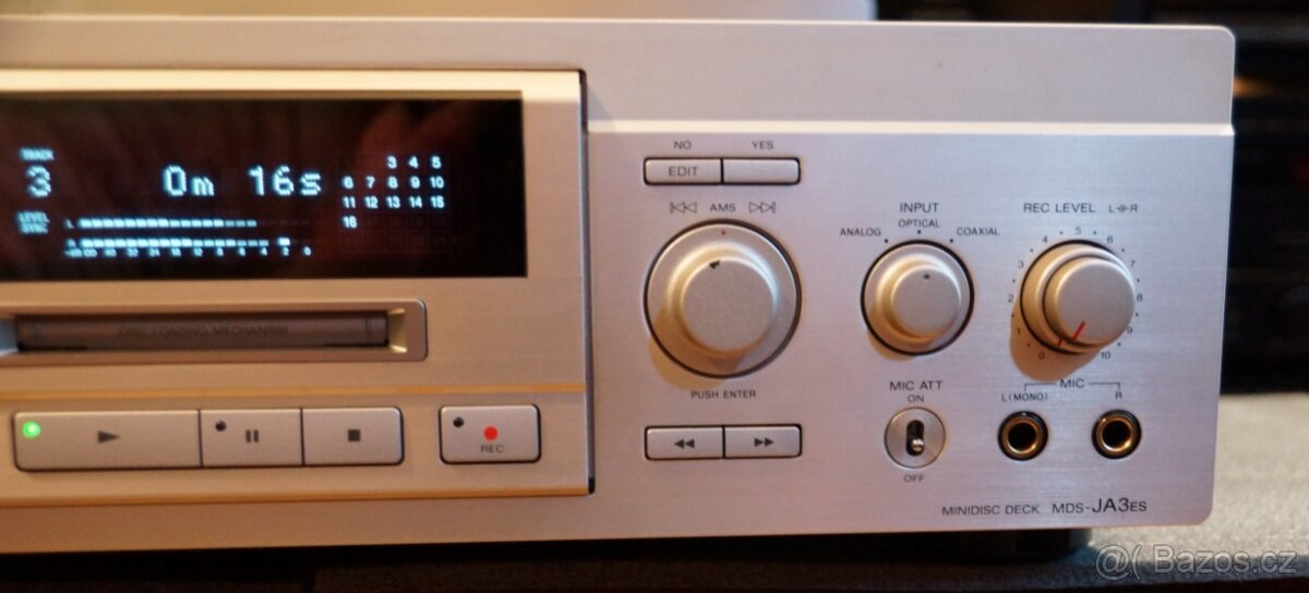 Sony MDS-JA3ES [MiniDisc Wiki]