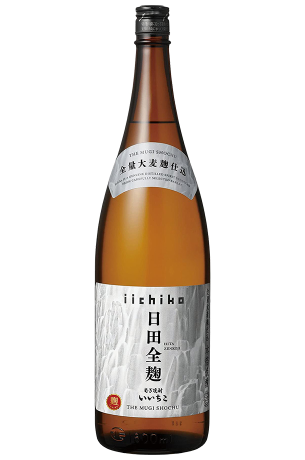 いいちこ むぎ焼酎 日田全麹 25度 1800ml 1ケースの通販 焼酎